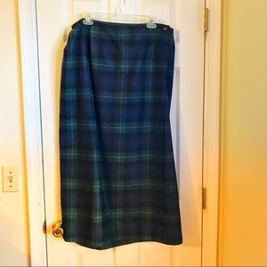Eddie Bauer blackwatch skirt